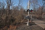Crossing gate on the Pennypack trail